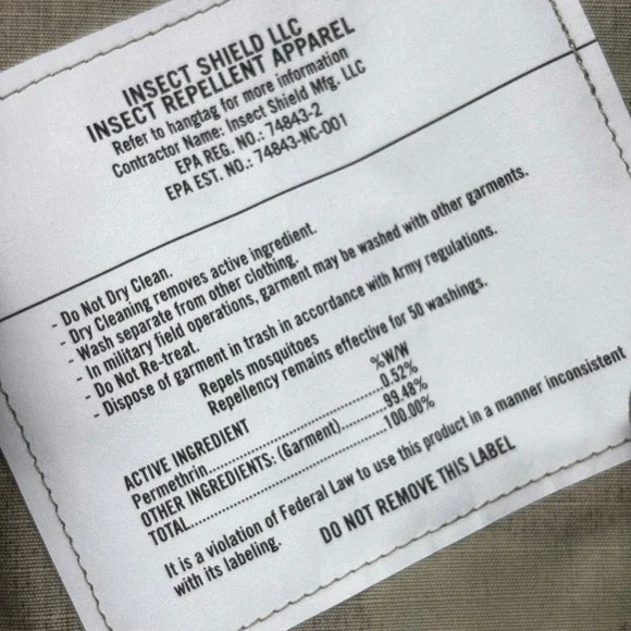 US Army Scorpion Combat Uniform Shirt Coat Medium Regular Ribstop Insect‎ NWT - Picture 9 of 12